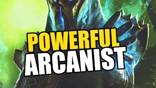 INSANE One Bar Arcanist Build Dominates ESO! 🐙 RUNE WALKER Heavy Attack Build