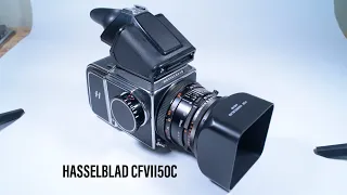 the Hasselblad 500cm and CFVii50c digital back, shooting product - comparing to a Canon Powershot?