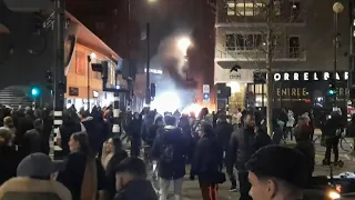 Verletzte bei Demo gegen Corona-Maßnahmen in Rotterdam | AFP