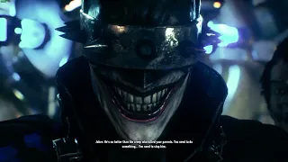This suit fits this scene so well | Batman Arkham Knight