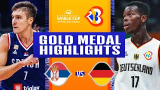 SERBIA vs GERMANY | #FIBAWC GOLD MEDAL GAME HIGHLIGHTS | September 10, 2023