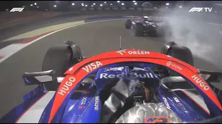 Tsunoda DIVEBOMBS Ricciardo After the Race | 2024 Bahrain Grand Prix