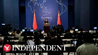 Watch again: Chinese foreign ministry holds briefing amid Covid law protests