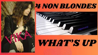 4 Non Blonds - What's Up | Vkgoeswild multicam piano cover