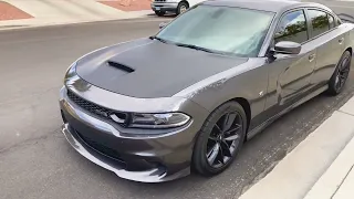 2019 Charger Scat Pack Carven Exhaust Idle and Walk-around