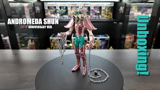 Unboxing Shun de Andromeda 20th Anniversary Myth Cloth