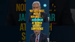 ‘Not Anti-West, India Is Non-West…’: Jaishankar At Munich Security Conference