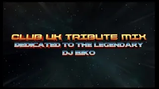 CLUB UK DJ BIKO TRIBUTE HOUSE ANTHEMS CLASSICS N LEGEND TRACKS TRIBUTE - @LukeLjJames