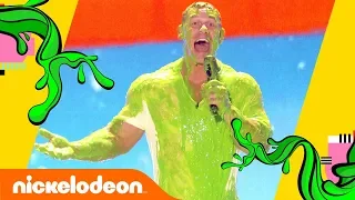 John Cena Gets Slimed…AGAIN! 😝 | Kids' Choice Awards 2018 | Nick