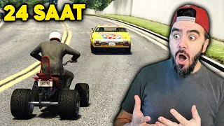 KANLI EVDEN GECE YARIŞ ARABASI ÇIKTI 24 SAAT TAKIP ETTIM - GTA 5 MODS