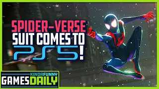 Miles Morales Gets His Spider-Verse Suit - Kinda Funny Games Daily 10.30.20