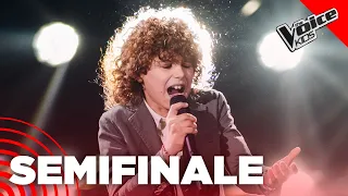 Michele canta “La Leva Calcistica della classe 68” | The Voice Italy Kids | Semifinale