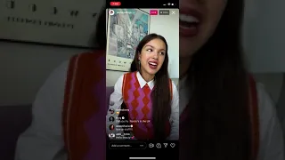 Olivia Rodrigo - Instagram Live (Sour Prom Afterparty)