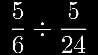 How to Divide Two Proper Fractions