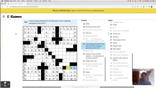 Thursday, March 2nd - New York Times crossword puzzle live solve