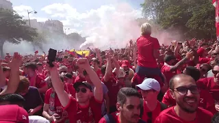 One Kiss // Liverpool Fans at Paris Fanpark // Sense of Sound Singers