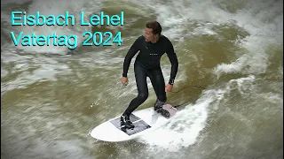 Eisbach Lehel 9.05.2024 München
