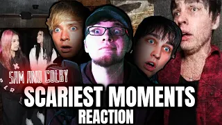 SAM AND COLBY REACTION: SCARIEST MOMENTS ! | A SOLID LIST I MUST SAY !! #samandcolby