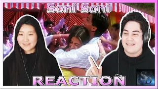 Soni Soni REACTION!!! | Mohabbatein | Shah Rukh Khan | Aishwarya Rai | Jatin-Lalit | Anand Bakshi