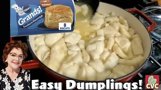 Shortcut Chicken and Dumplings - Old Fashioned - Country Cooking
