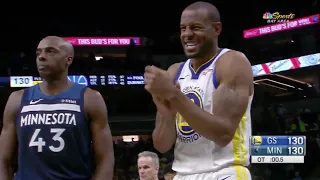 Golden State Warriors vs Minnesota Timberwolves Crazy Ending