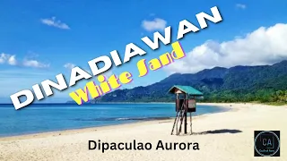 White Sand Beach of Dinadiawan Dipaculao Aurora | Sand and Stars