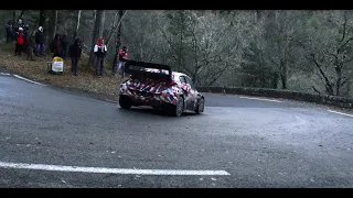 Test S.Ogier/B.Veillas Toyota Yaris Hybrid Rally 1 2022. (Rallye Monte Carlo)