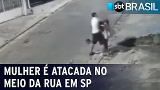 Homem é preso em flagrante por estupro em rua da zona leste de SP | SBT Brasil (25/03/23)