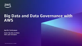 Analytics in 15: Big Data and Data Governance with AWS