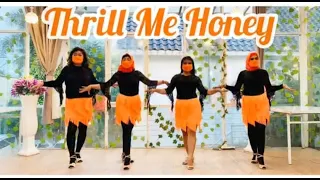 Thrill Me Honey Line Dance demo by DAVENZA LD./ Choreo by Chika Hapsari