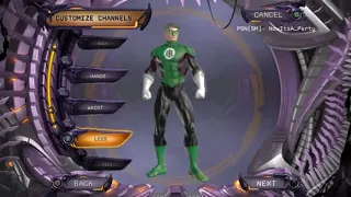 DCUO- How To Make Green Lantern In The Character Creation
