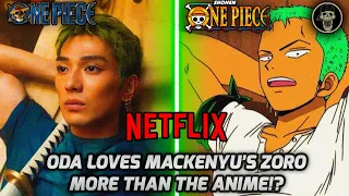 Oda Hears Mackenyu When He Draws Zoro After One Piece Live Action Netflix [BREAKING NEWS!]