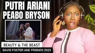 PUTRI ARIANI & PEABO BRYSON - Beauty and the Beast REACTION!!!😱