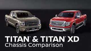 2020 Nissan Titan and Titan XD Truck Comparison