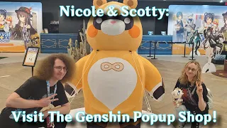 We Visit Teyvat Goods - the Genshin Impact 2024 Pop-Up Shop!!! - Nicole & Scotty Vlog