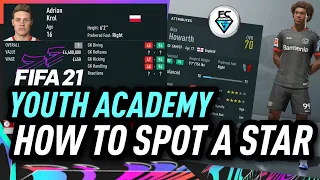 FIFA 21 YOUTH ACADEMY: HOW TO SPOT A STAR