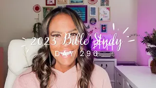 Study the Bible in One Year: Day 296 John 7-8 | Bible study for beginners