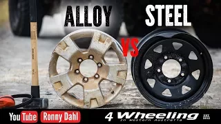 STEEL vs ALLOY rims Off-road Wheels