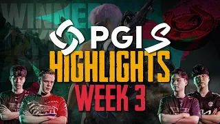 PUBG ESPORTS: BEST MOMENTS OF "PGI.S Week 3" | EXTREME SKILL | FUNNY SITUATIONS
