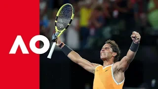 Nadal takes Tsitsipas serve apart | Australian Open 2019