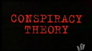 Теория заговора (Тайна заговора) / Conspiracy Theory (1997) VHS Трейлер