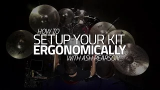 How To Set Up Your Kit Ergonomically - Drum Lesson