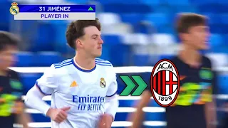Álex Jiménez vs Inter U19 | NEW Rightback | WELCOME TO MILAN 🇪🇸