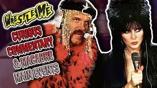 ELVIRA'S CURIOUS COMMENTARY : Wrestlemania 2 PART 3 !!  - Wrestle Me Review WWF WWE WM II