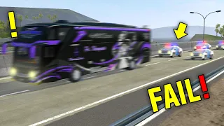 BUSSID FAIL COMPILATION #3 | Momen Lucu Bus Simulator Indonesia