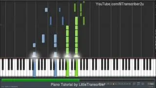 How To Play "What Makes You Beautiful" by One Direction (Piano Tutorial) by LittleTranscriber