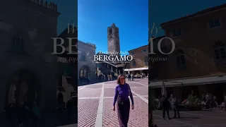 Weekend in Bergamo Italy #bergamo #italy #travelguide #traveltips