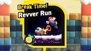 Revver Run 100% All Coins and Wonder Seeds Super Mario Bros Wonder