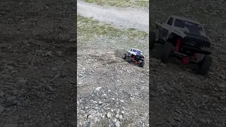 SCX10 ii hill climb