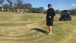 Phil Mickelson teaches his low-spinning check shot, "Not the safe option, but sexy"